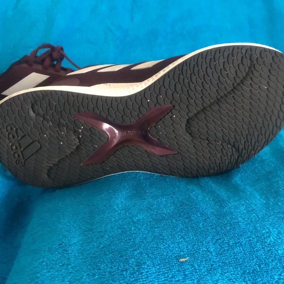 Adidas Maroon Edge Gameday Shoes - Picture 6 of 6